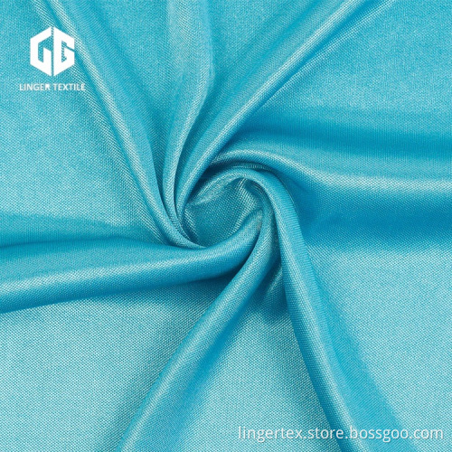 100%Polyester 75D FDY Interlock Fabric With Luster